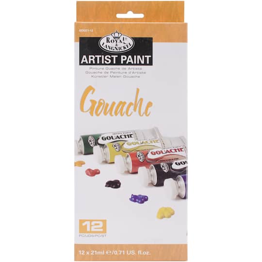 Royal &#x26; Langnickel&#xAE; 12 Color Gouache Acrylic Paint Set